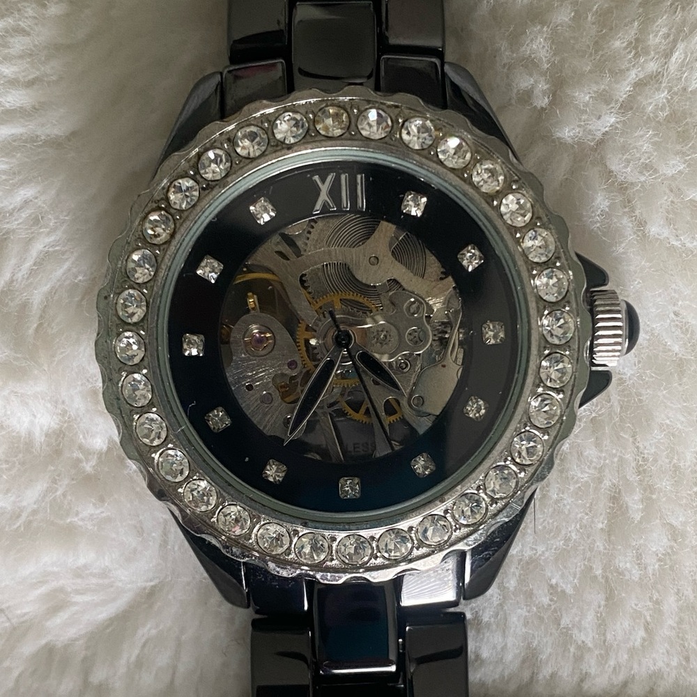 Adrienne - Black Ceramic Watch